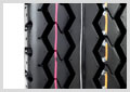 TRUCK and BUS TIRE : Mighty HX-203 (Normal Rib)
